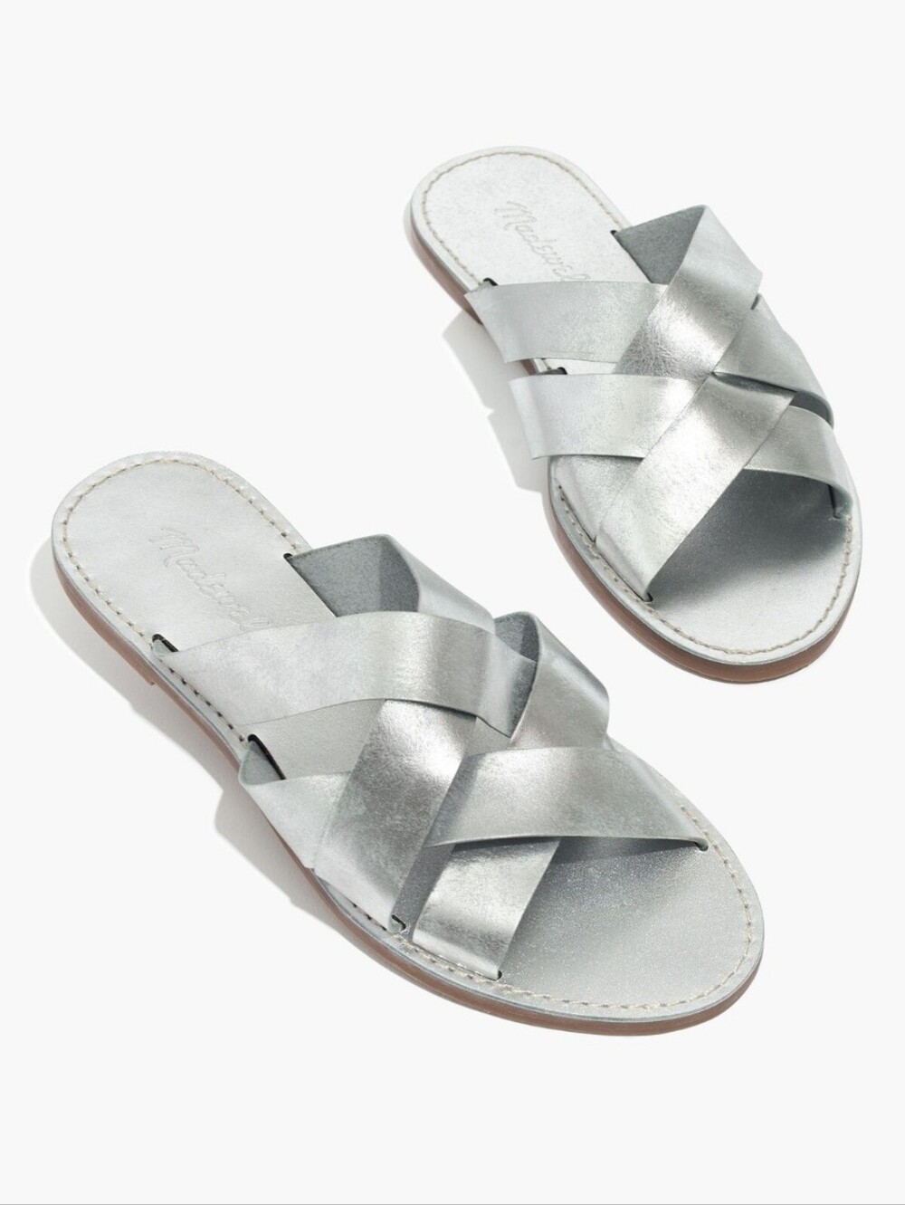 Madewell Strappy Leather Slides